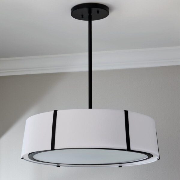 FM19065.1.FM19065BK Intergalactic Ring Convertible Ceiling Light – Large – view 2