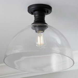 Gwynn Isle Dome Semi-Flush Ceiling Light – Large