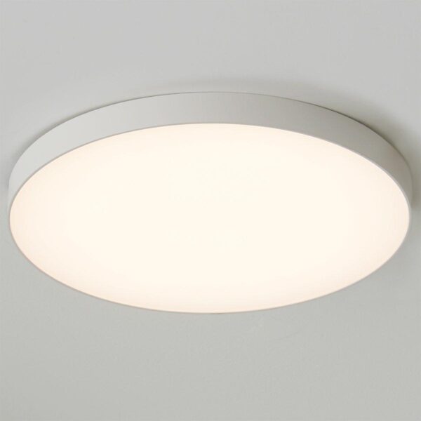 FM19096.0.FM19096WH Slim Circular LED Ceiling Light – Large