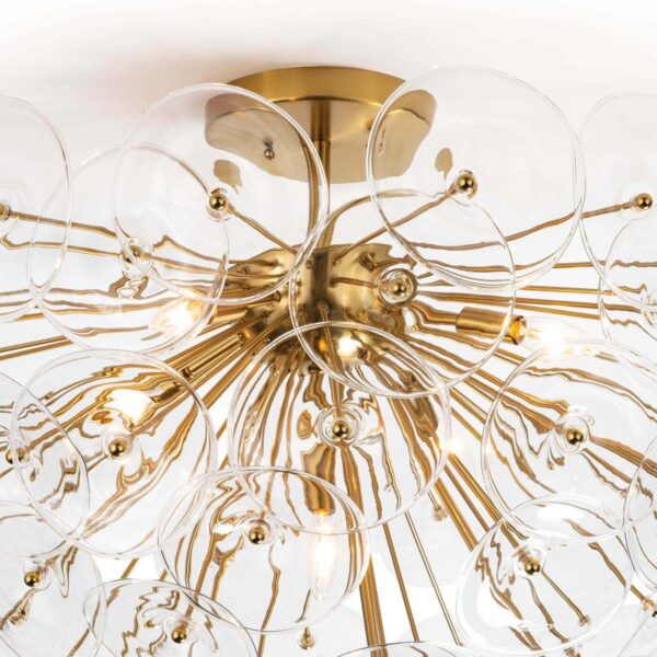 Lily Pad Semi-Flush Ceiling Light – view 2