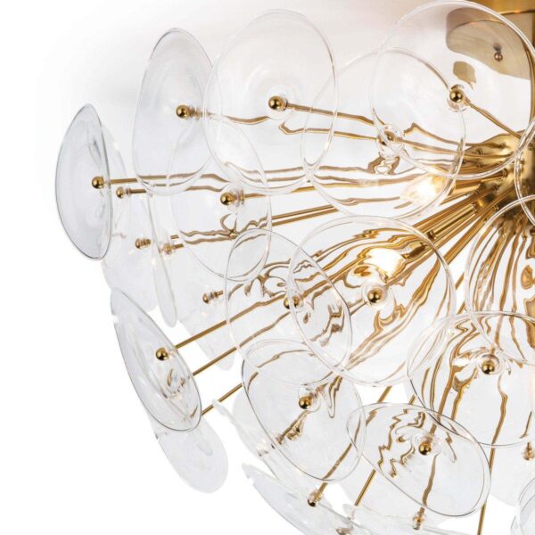 Lily Pad Semi-Flush Ceiling Light – view 3
