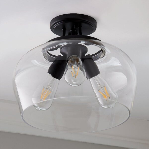 FM19143.1.FM19143BK Ashley Semi-Flush Ceiling Light – view 2