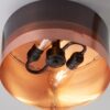 Colonial Metalcrafts Copper Ombre Ceiling Light – view 3
