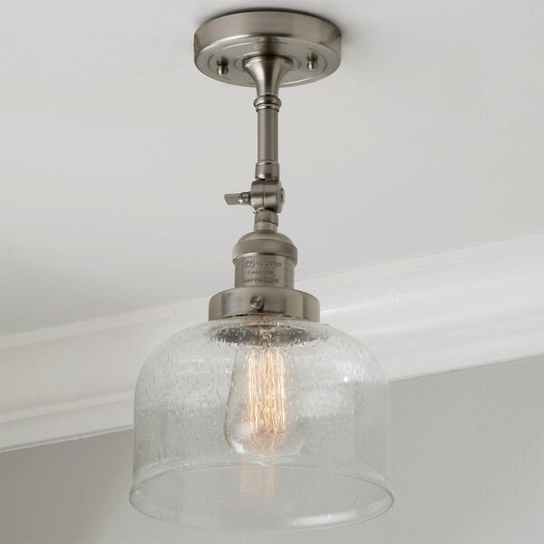 FM20055.0.FM20055SN Kelsey Convertible Ceiling Light – Dome Seeded