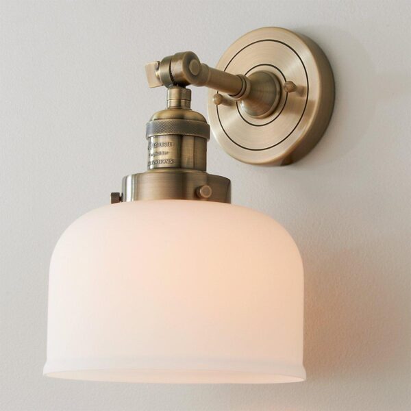 FM20057.2.FM20057AB Kelsey Convertible Ceiling Light – Dome Frosted – view 3