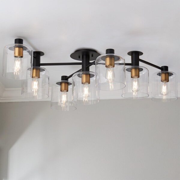 Arlington Semi-Flush Ceiling Light – Large – view 2