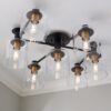 Arlington Semi-Flush Ceiling Light – Large – view 4