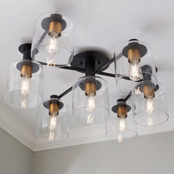 Arlington Semi-Flush Ceiling Light – Large – view 4