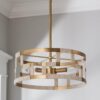 FM21023.1.FM21023PB Threaded Grid Convertible Ceiling Light – view 2