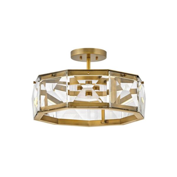 Rosalind LED Semi-Flush Ceiling Light