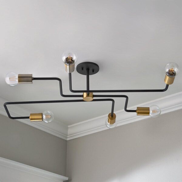 FM22023.1.FM22023AB Replicas Semi-Flush Ceiling Light – Small – view 2