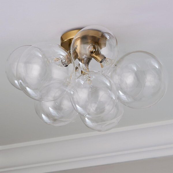 FM22038.1.FM22038AB Bowlby Semi-Flush Ceiling Light – view 2