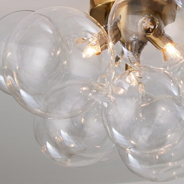 FM22038.2.FM22038AB Bowlby Semi-Flush Ceiling Light – view 3