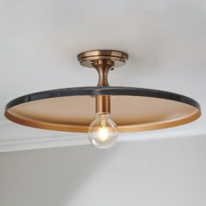 Chris Loves Julia Victor Semi-Flush Ceiling Light