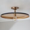 Chris Loves Julia Victor Semi-Flush Ceiling Light – view 2