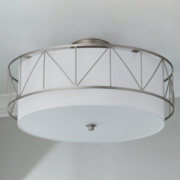 FM23032.1.FM23032SN Emmy Geo Semi-Flush Ceiling Light – view 2