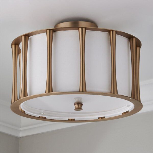 FM23044.1.FM23044AB Lumbrera Convertible Semi-Flush Ceiling Light – view 2