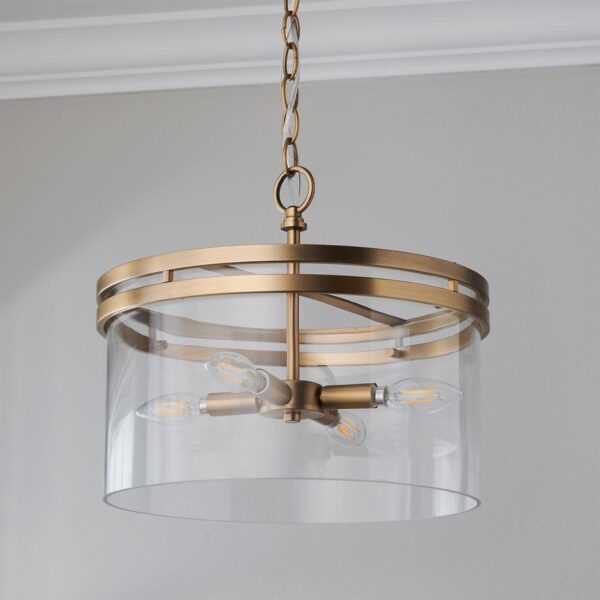 FM23047.1.FM23047AB Neysha Convertible Semi-Flush Ceiling Light – view 2