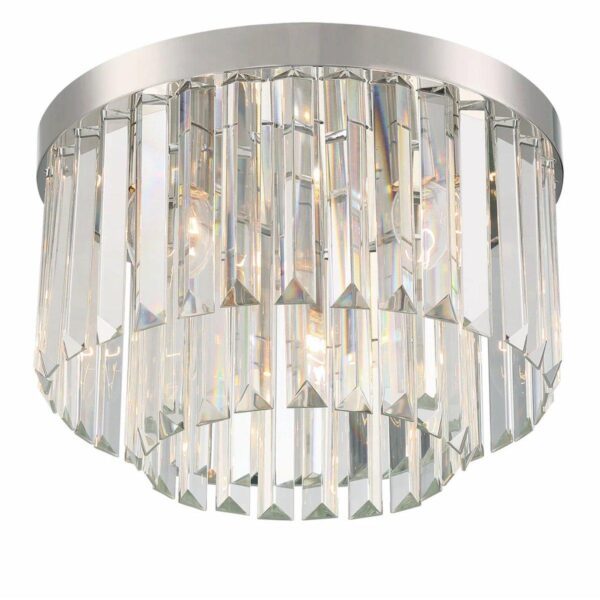 FM23105.2.FM23105PN Faceted Regina Ceiling Light – view 3
