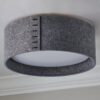 FM24008.1.FM24008GY Slim Shade LED Ceiling Light – Acoustic Felt – Small – view 2