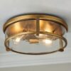 Lenora Clear Glass Ceiling Light