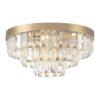 Faceted Regina Ceiling Light – Large