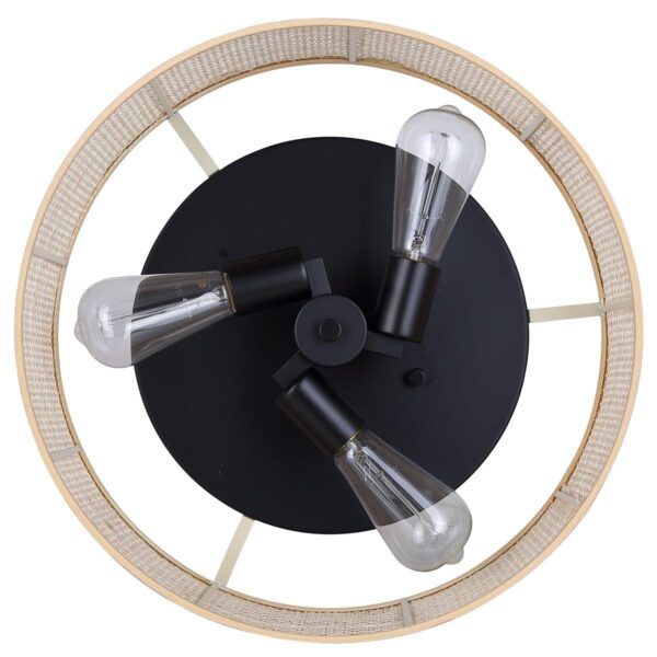 FM24094.3.FM24094NA Zanzibar Semi-Flush Ceiling Light – view 4