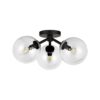 FM24115.1.FM24115BK Algonac Spheres Ceiling Light – Clear – view 2