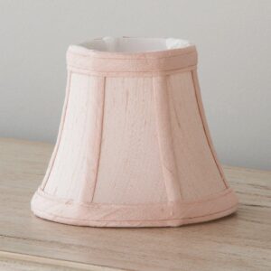 5″ Dupioni Silk Bell Chandelier Shade