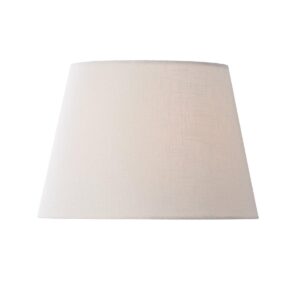 14″ Rolled Edge Linen Drum Shade