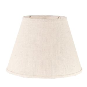 18″ Burlap Empire Lamp Shade
