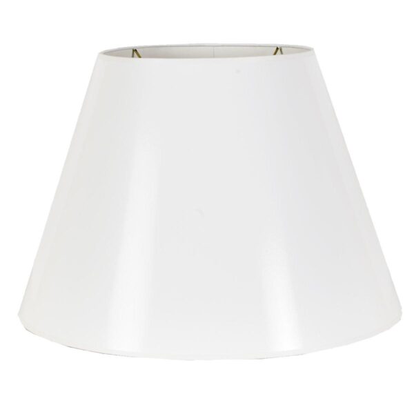 LS10047.0.LS10047WH 16″ White Paper Empire Lamp Shade