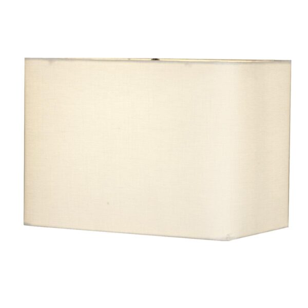 LS10082.0.LS10082WH 14″ Rectangular Linen Shade
