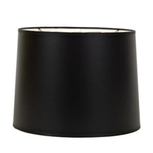 18″ Black Paper New Drum Lamp Shade