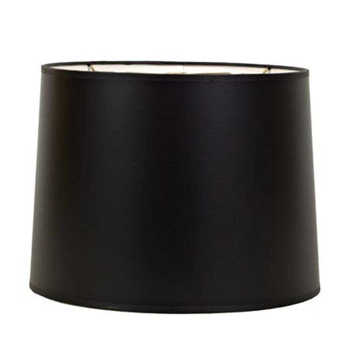 18″ Black Paper New Drum Lamp Shade