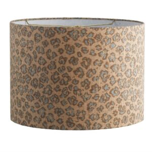 16″ Leopard Print Drum Shade