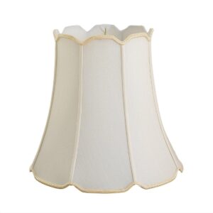 16″ Scallop Long Bell Lamp Shade