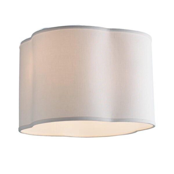 LS12043.0.LS12043WH 16″ Quatrefoil Shade