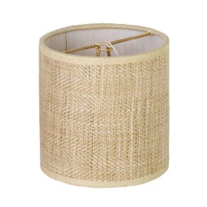 LS12109.0.LS12109 4″ Tweed Drum Chandelier Shade