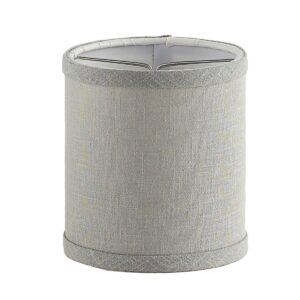 4″ Linen Drum Chandelier Shade