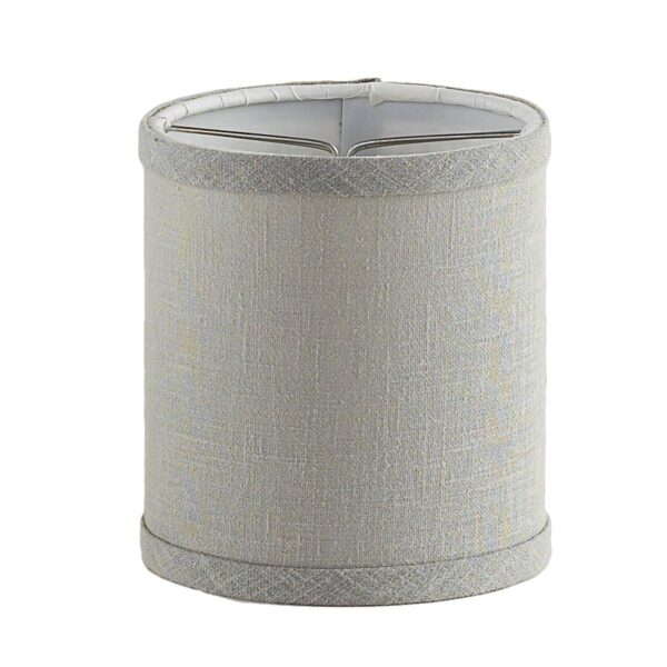 4″ Linen Drum Chandelier Shade