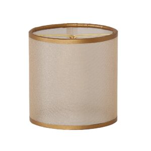 4″ Organza Drum Chandelier Shade