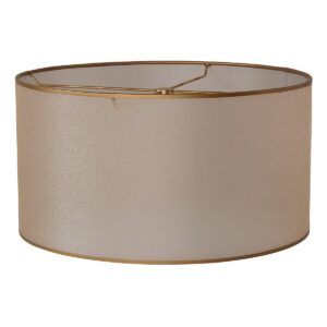 15″ Sheer Elegance Organza Drum Shade