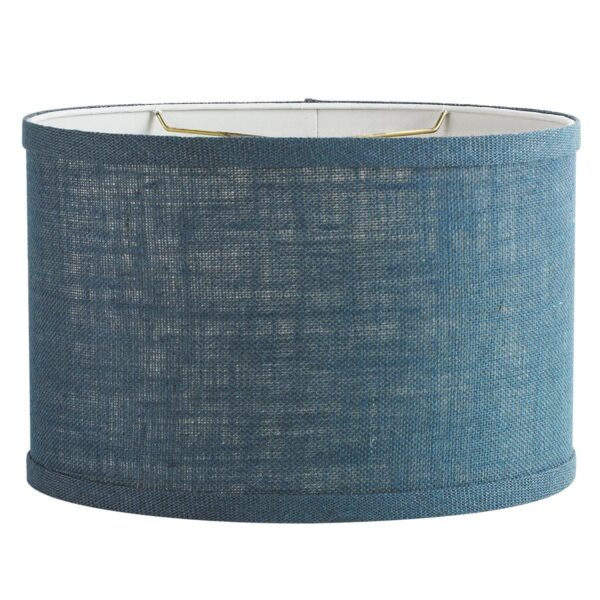 LS13111.0.LS13111NV 14″ Oval Burlap Shade