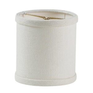 4″ Linen Drum Chandelier Shade