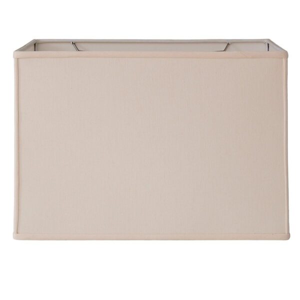 LS14043.1.LS14043CM 16″ Modern Rectangular Linen Shade – view 2