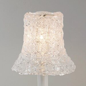 LS14072.0.LS14072CL Spun Acrylic Bell Chandelier Shade