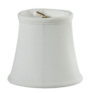 4″ Linen Classic Bell Chandelier Shade