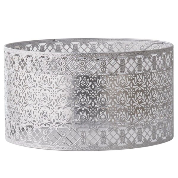 18″ Filigree Lotus Euro Fitter Metal Shade