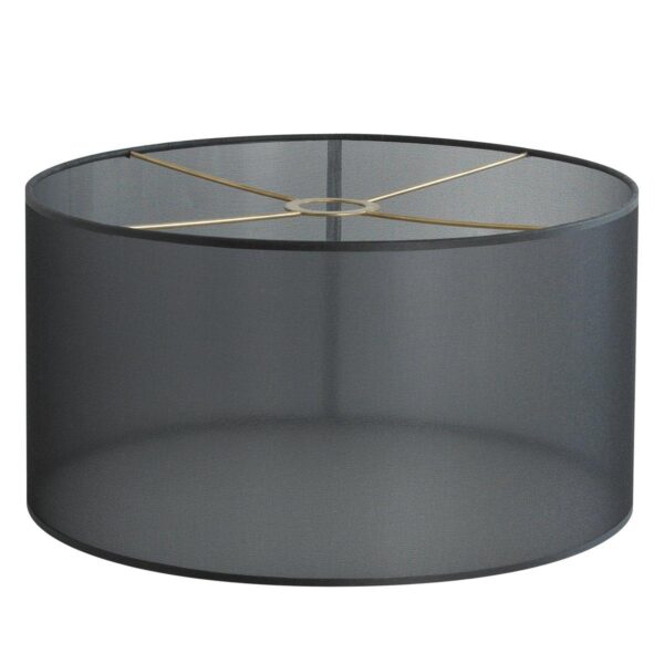 15″ Euro Fitter Sheer Elegance Organza Drum Shade